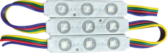 0,72 W  12V 7015-5050-3D  RGB LED MODÜL