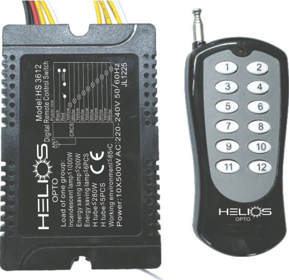 10 KANALLI AVİZE KUMANDASI