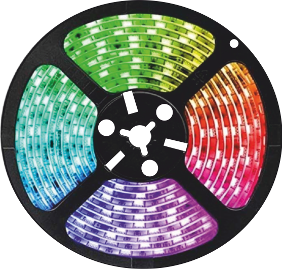 12V DIŞ MEKAN RGB ŞERİT LED - 1 METRE