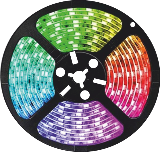 12V DIŞ MEKAN RGB ŞERİT LED - 1 METRE