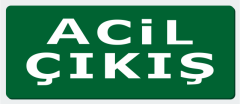 3 W ÇIKIŞ ARMATÜRÜ (ACİL ÇIKIŞ)