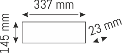 3 W ÇIKIŞ ARMATÜRÜ (ACİL ÇIKIŞ SAĞ-SOL)