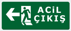 3 W ÇIKIŞ ARMATÜRÜ (ACİL ÇIKIŞ SAĞ-SOL)