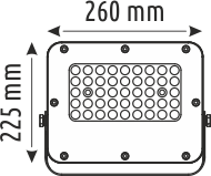 100 W LED PROJEKTÖR - IP65