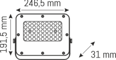 100 W LED PROJEKTÖR - IP65