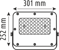 150 W LED PROJEKTÖR - IP65