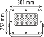 150 W LED PROJEKTÖR - IP65