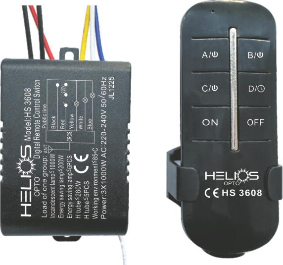 3 KANALLI AVİZE KUMANDASI