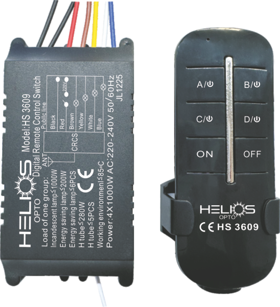 4 KANALLI AVİZE KUMANDASI