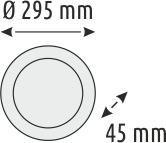 18 W SENSÖRLÜ GLOP ARMATÜR