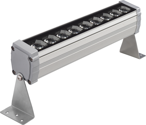 30CM 9 LED 9W SIVA ÜSTÜ DUVAR BOYAMA