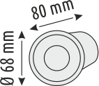 7 W LED ÇİM ARMATÜRÜ - IP65