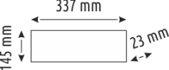 3 W ÇIKIŞ ARMATÜRÜ (SAĞ-SOL)