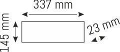 3 W ÇIKIŞ ARMATÜRÜ (AŞAĞI)