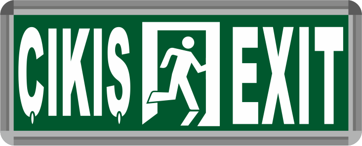 3W ÇIKIŞ ARMATÜRÜ (EXIT)
