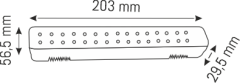 2 W 32 LEDLİ ŞARJ EDİLEBİLİR IŞILDAK (2 KADEMELİ AYDINLATMA)