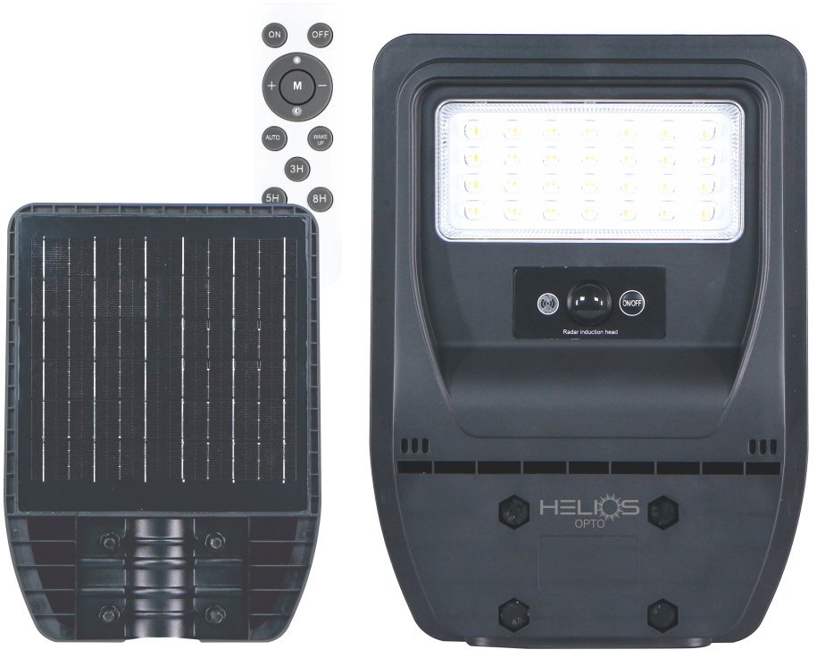 100 W SENSÖRLÜ SOLAR SOKAK AYDINLATMA - IP65