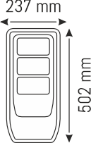 300 W SENSÖRLÜ SOLAR SOKAK AYDINLATMA - IP65