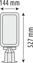 100 W SOLAR PROJEKTÖR - IP65