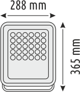 400W SOLAR PROJEKTÖR - IP65