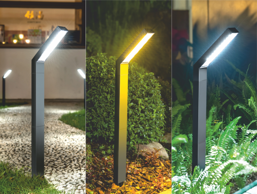 15 W SOLAR ÇİM ARMATÜRÜ - IP65 (3RENK FONKSİYONLU)