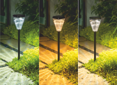 10 W SOLAR ÇİM ARMATÜRÜ - IP65 (3RENK FONKSİYONLU)