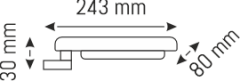 30 W LED DUVAR AYDINLATMA - IP65