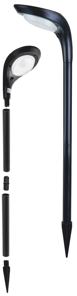 10 W SOLAR ÇİM ARMATÜRÜ - IP65