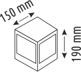 30 W SOLAR BAHÇE AYDINLATMA - IP65