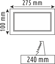 DEKORATİF ÜÇLÜ KARE KASA