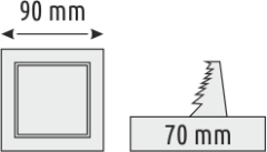 5 W KARE SPOT (PC KASA)